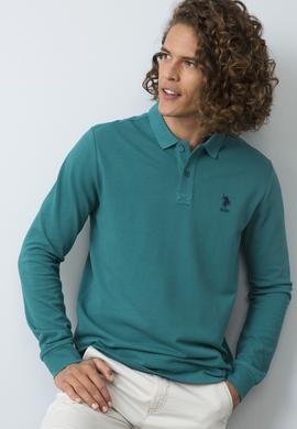 Erkek Yeşil Sweatshirt Basic - 50192195107