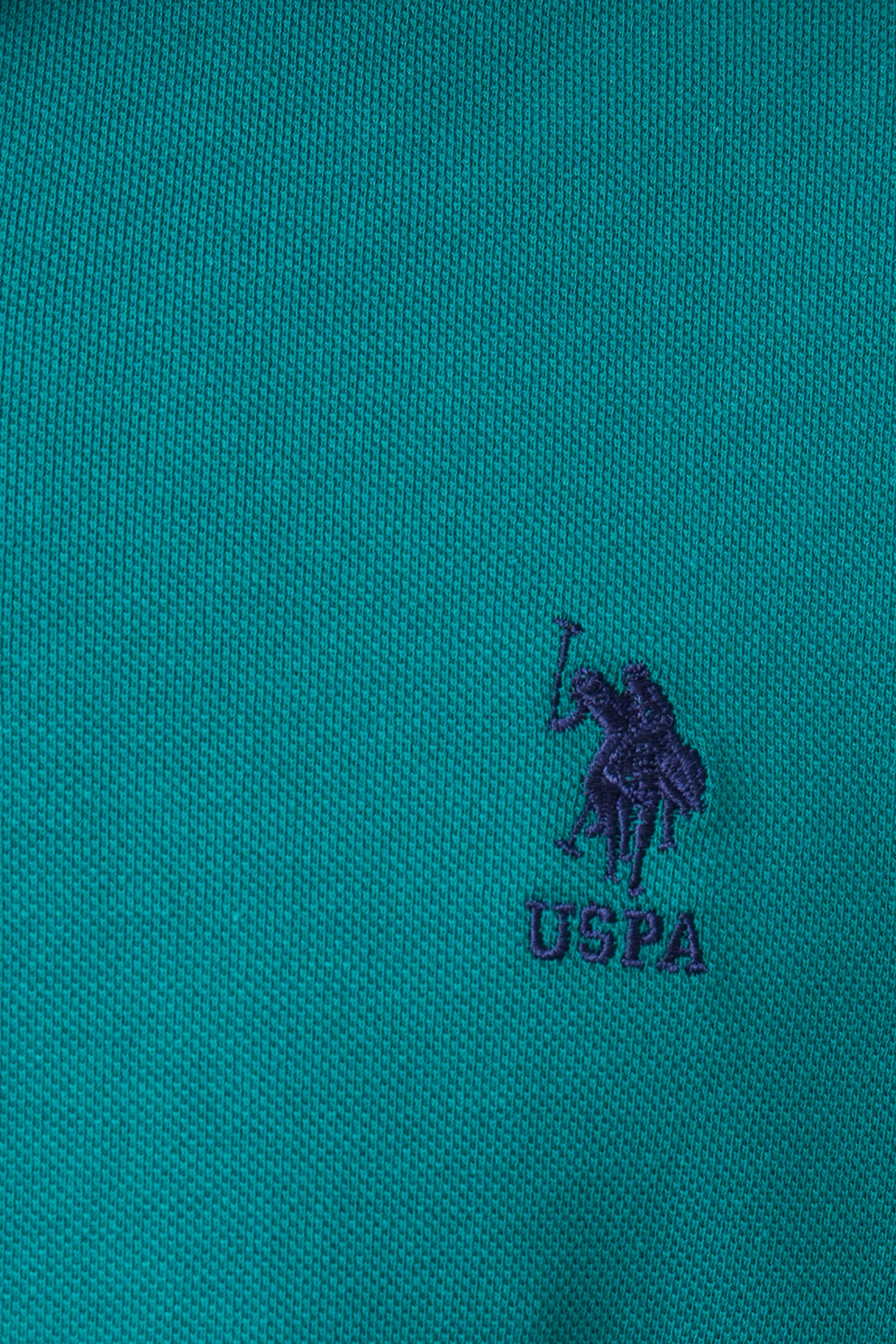 Erkek Yeşil Sweatshirt Basic - Image 3
