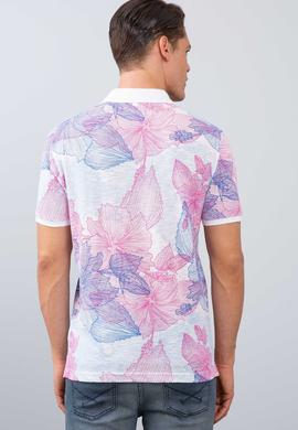 Erkek Koyu Pembe Polo Yaka T-Shirt - 50200025011