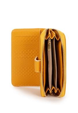 Kadın Sarı Cüzdan - 50222374002