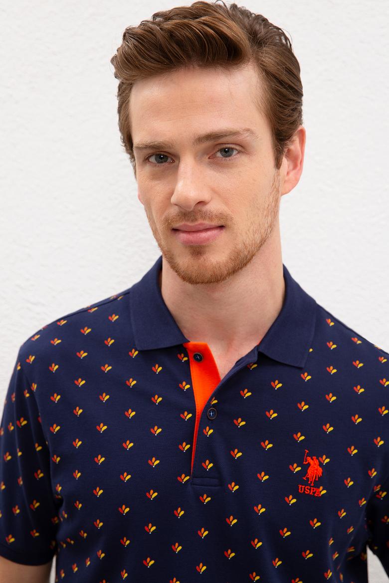 Erkek Lacivert Polo Yaka Tişört - 50219192004