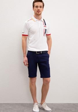 Erkek Lacivert Dokuma Şort - 50222662013