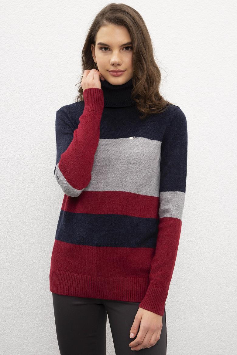 Kadın Lacivert Triko Kazak - 50206830017