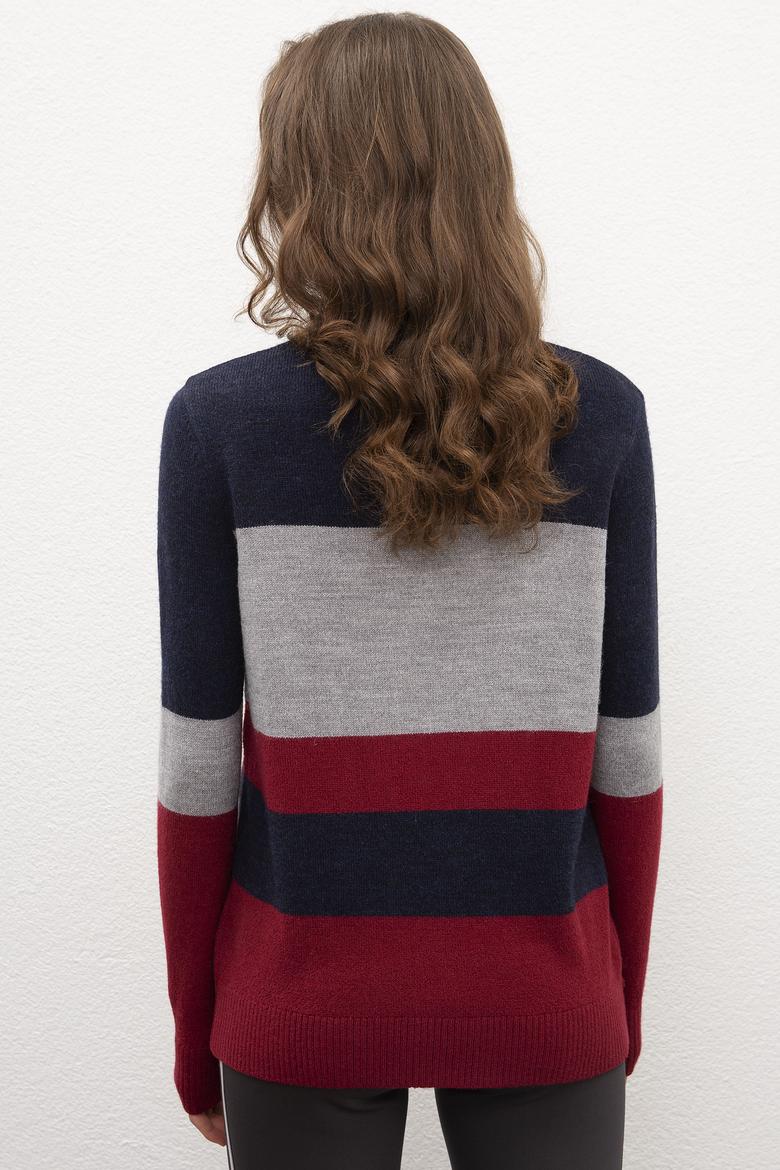 Kadın Lacivert Triko Kazak - 50206830017