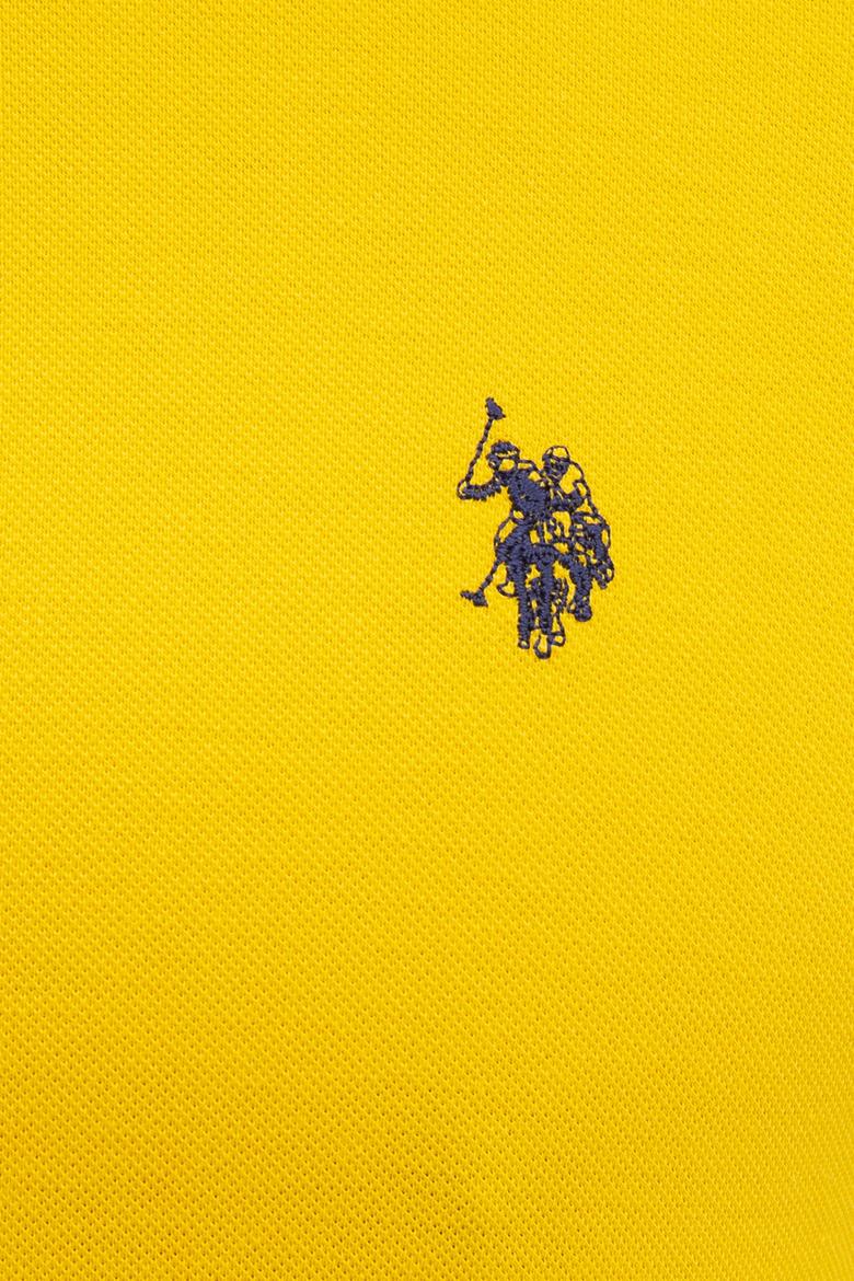 Erkek Sarı Basic Tişört - 50217612063