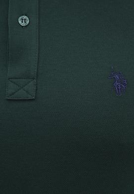 Erkek Koyu Yeşil Basic Tişört - 50217612093