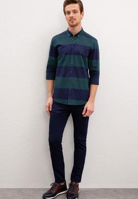 Erkek Yeşil Gömlek Uzunkol - 50208683012