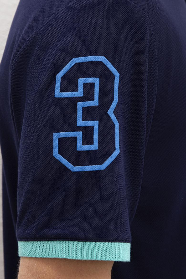 Erkek Lacivert Tişört - 50219169013