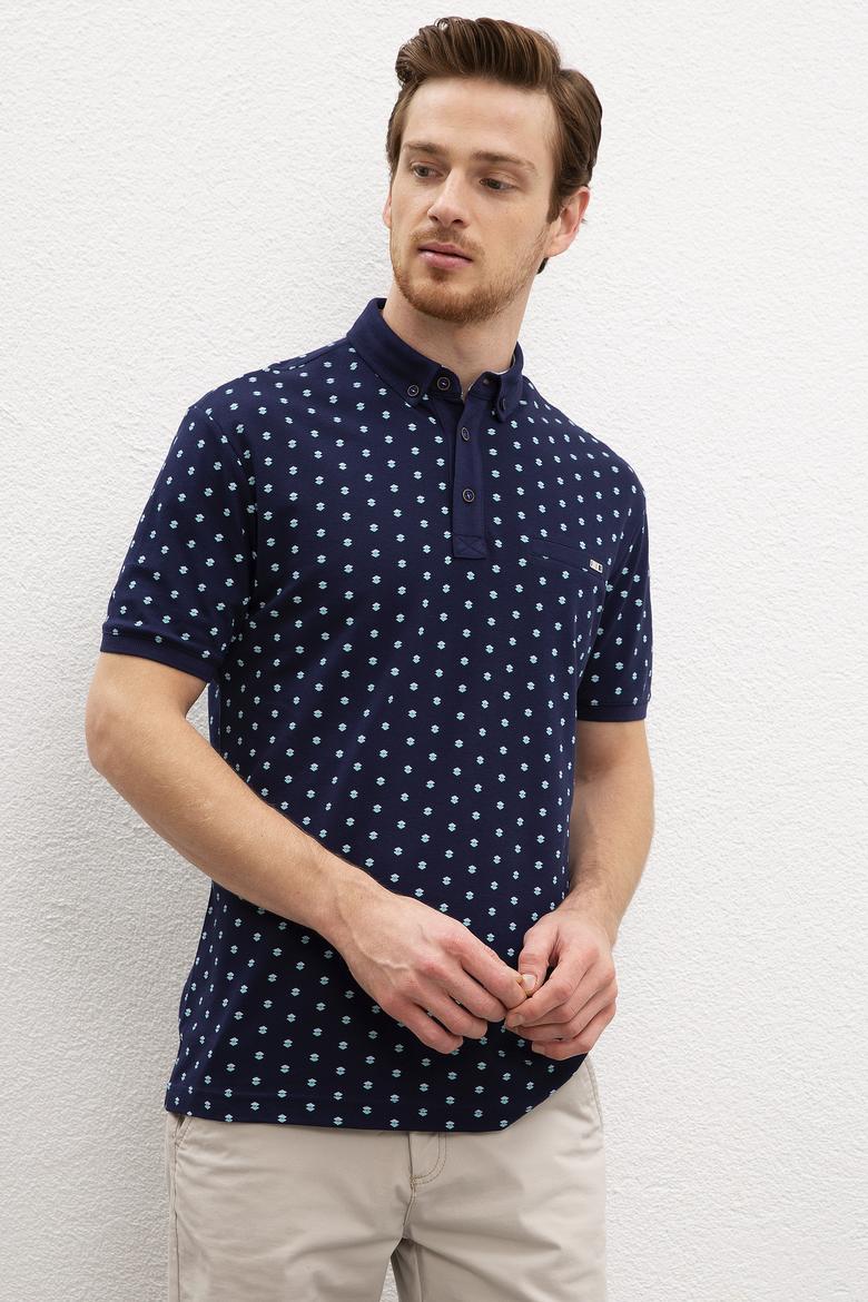 Erkek Lacivert Tişört