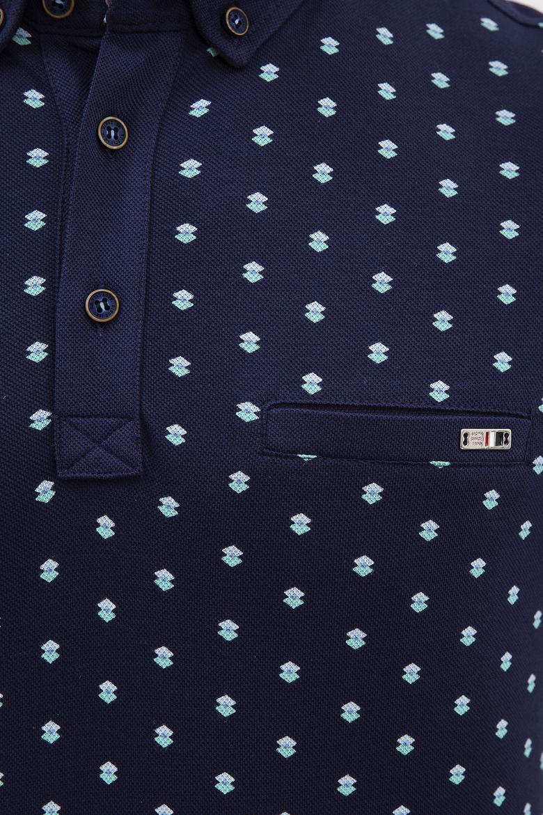 Erkek Lacivert Tişört - 50219170003