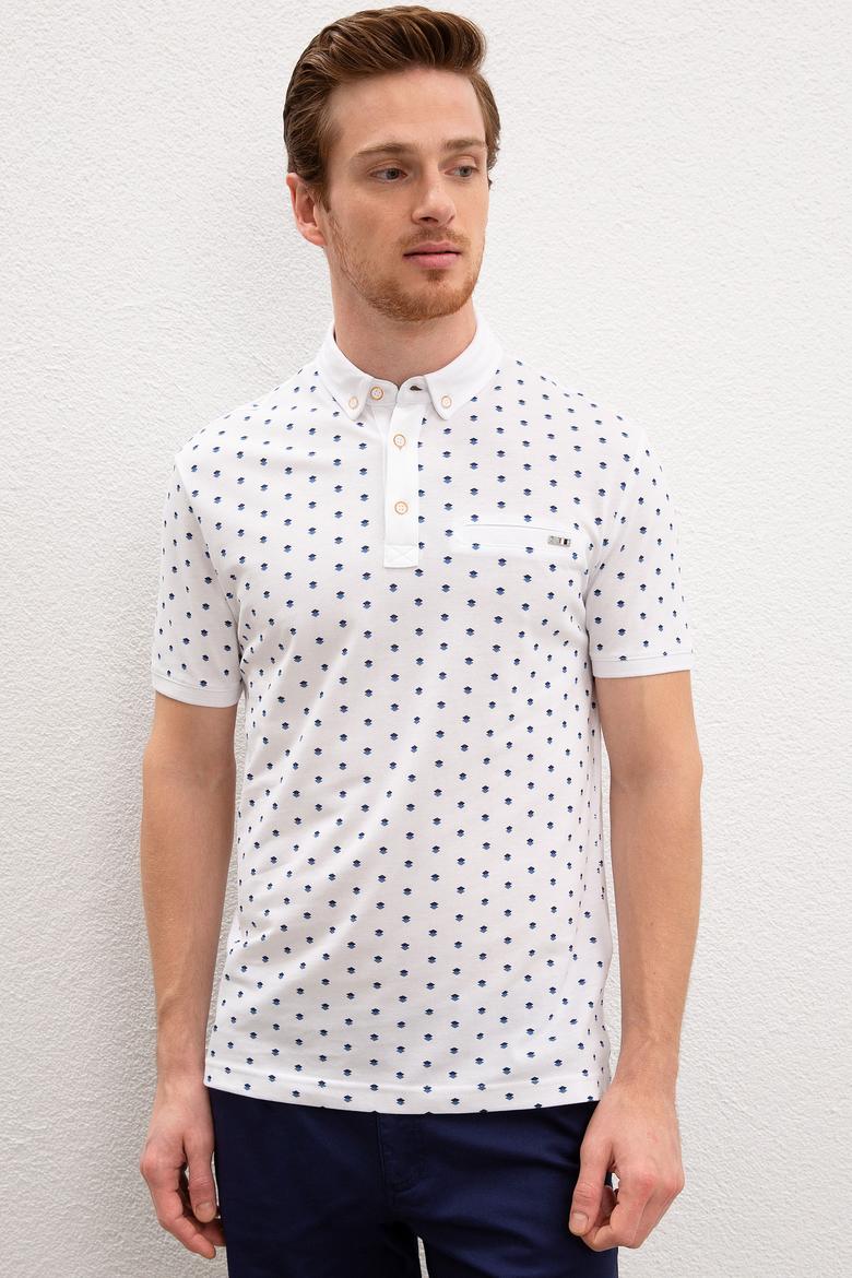 Erkek Beyaz Tişört