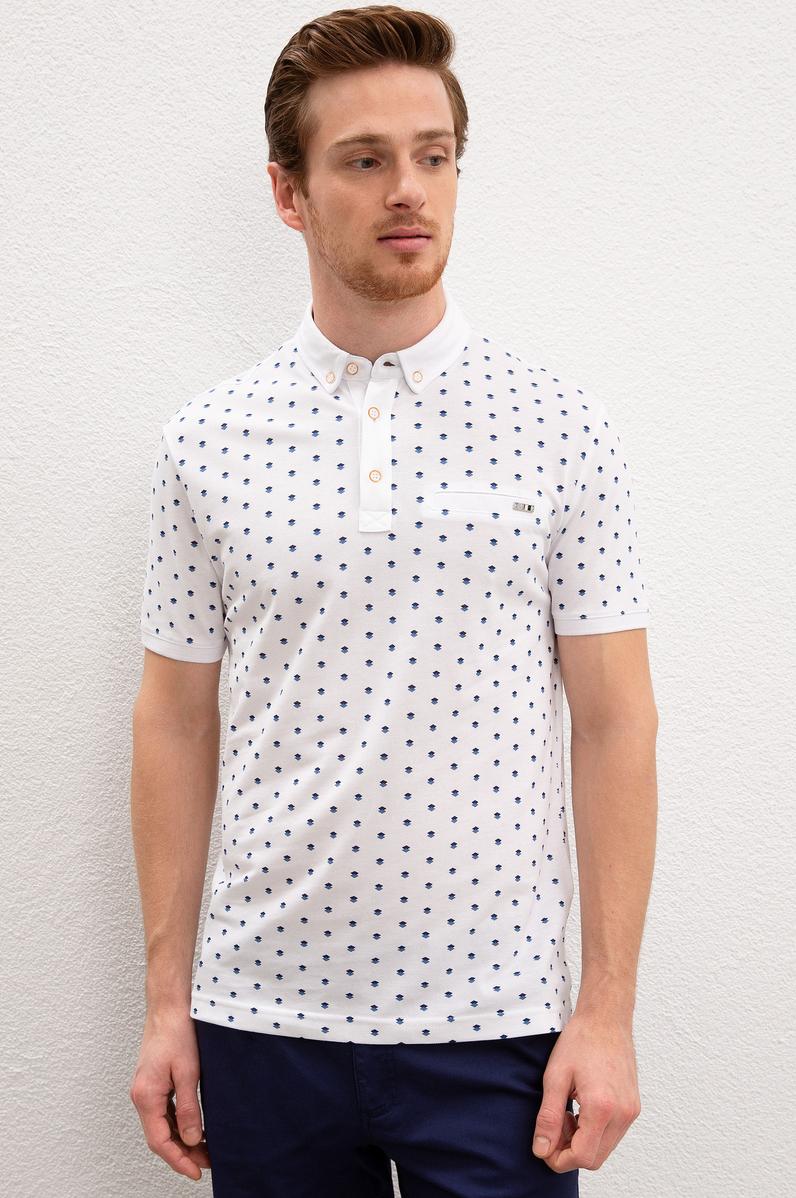 Erkek Beyaz Tişört