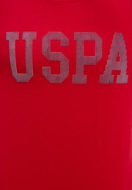 Erkek Kırmızı Bisiklet Yaka T-Shirt - 50219185025