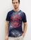 Erkek Lacivert Bisiklet Yaka T-Shirt