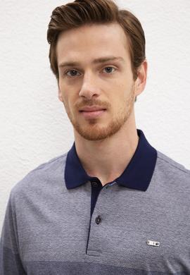 Erkek Lacivert Polo Yaka Tişört - 50219241011