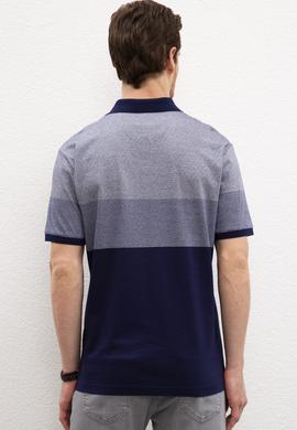 Erkek Lacivert Polo Yaka Tişört - 50219241011