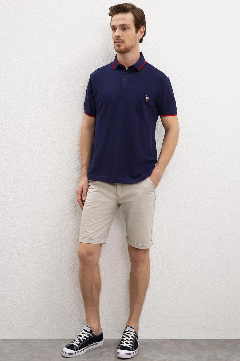 Erkek Lacivert Polo Yaka T-Shirt - 50224446011