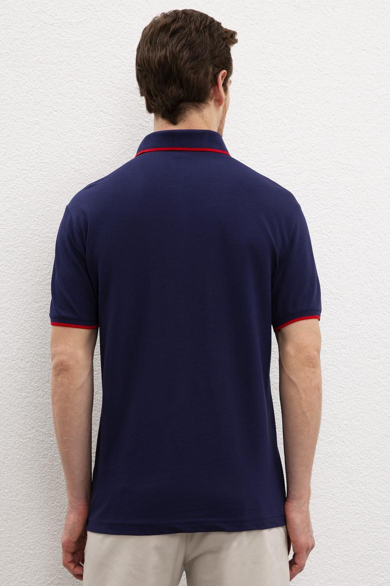 Erkek Lacivert Polo Yaka T-Shirt - 50224446011