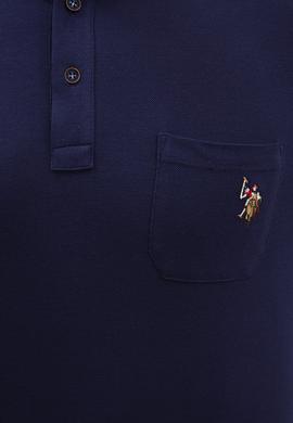 Erkek Lacivert Polo Yaka T-Shirt - 50224446011