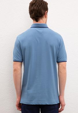 Erkek İndigo Tişört - 50224446021