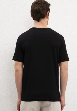 Erkek Siyah Basic Tişört - 50222609022