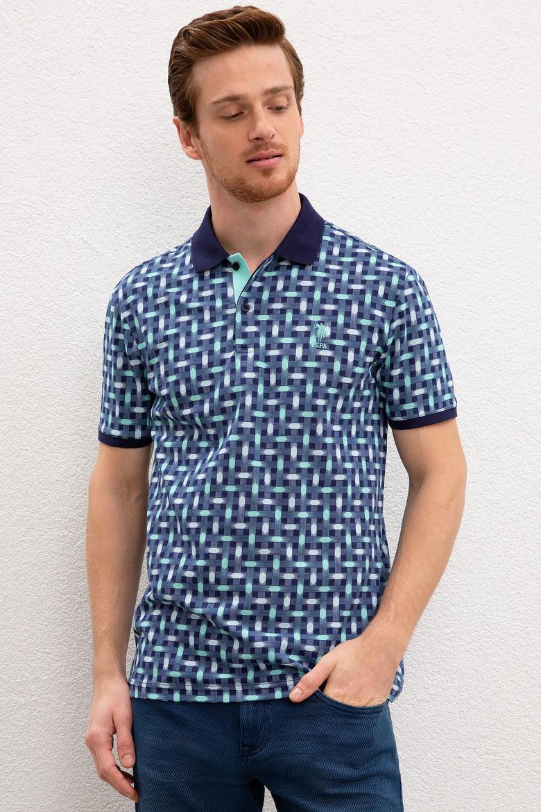 Erkek Lacivert Polo Yaka T-Shirt