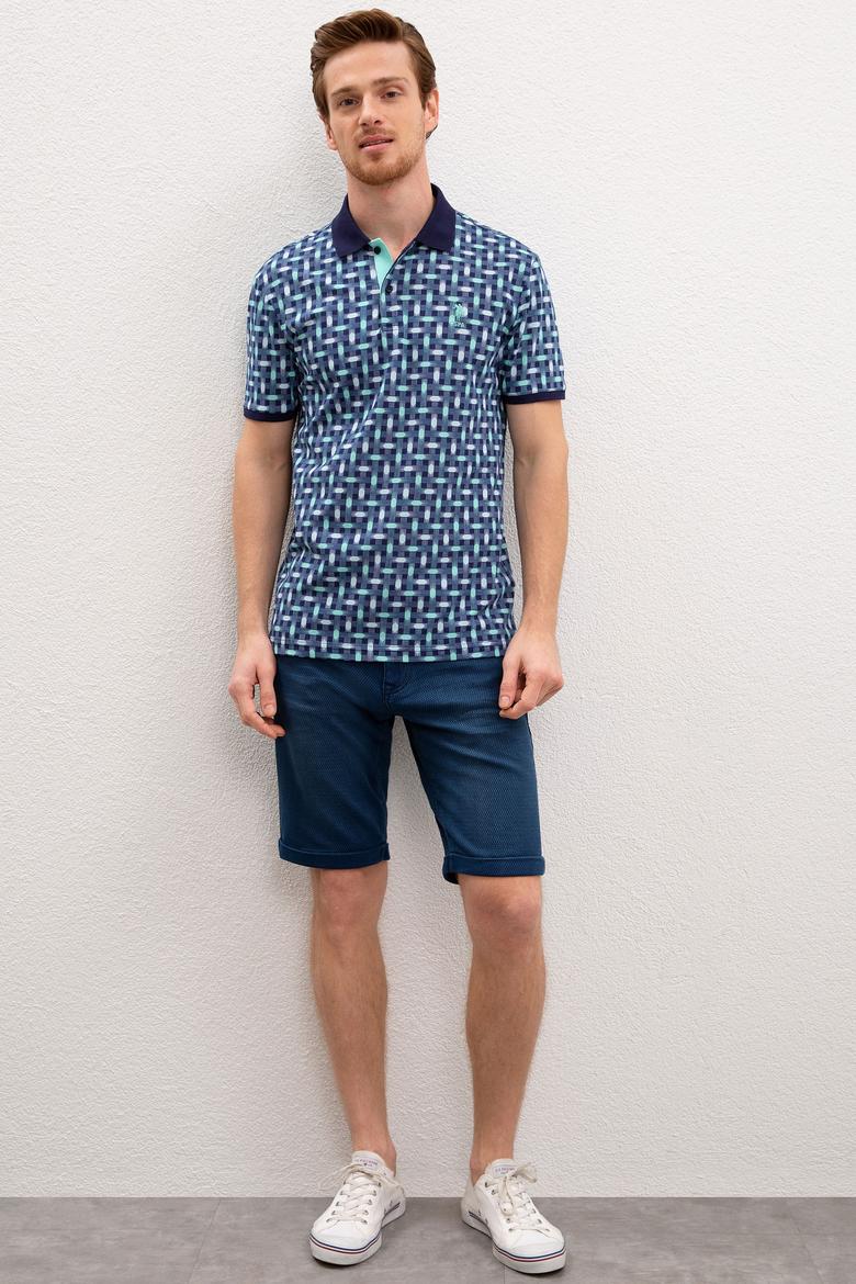 Erkek Lacivert Polo Yaka T-Shirt - 50217986021