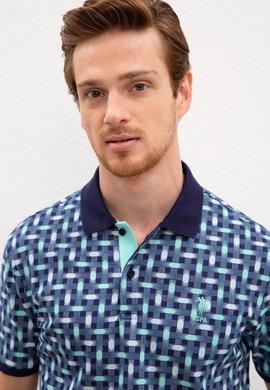 Erkek Lacivert Polo Yaka T-Shirt - 50217986021