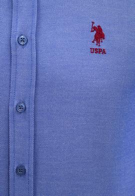 Erkek Mavi Gömlek Uzunkol Basic - 50205844085