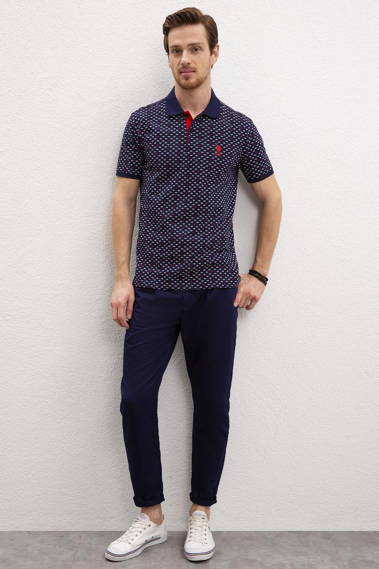 Erkek Lacivert Polo Yaka Tişört - 50218011011