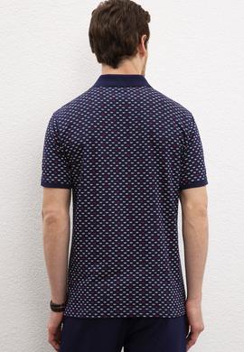 Erkek Lacivert Polo Yaka Tişört - 50218011011