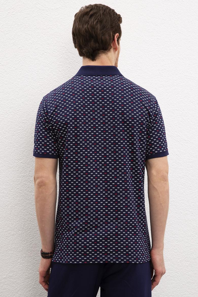 Erkek Lacivert Polo Yaka Tişört - 50218011011