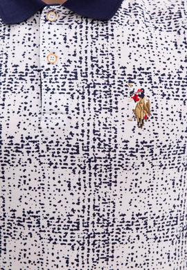 Erkek Beyaz Polo Yaka T-Shirt - 50219251016