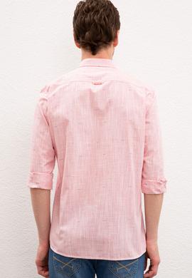 Erkek Kırmızı Gömlek Uzunkol - 50199737010