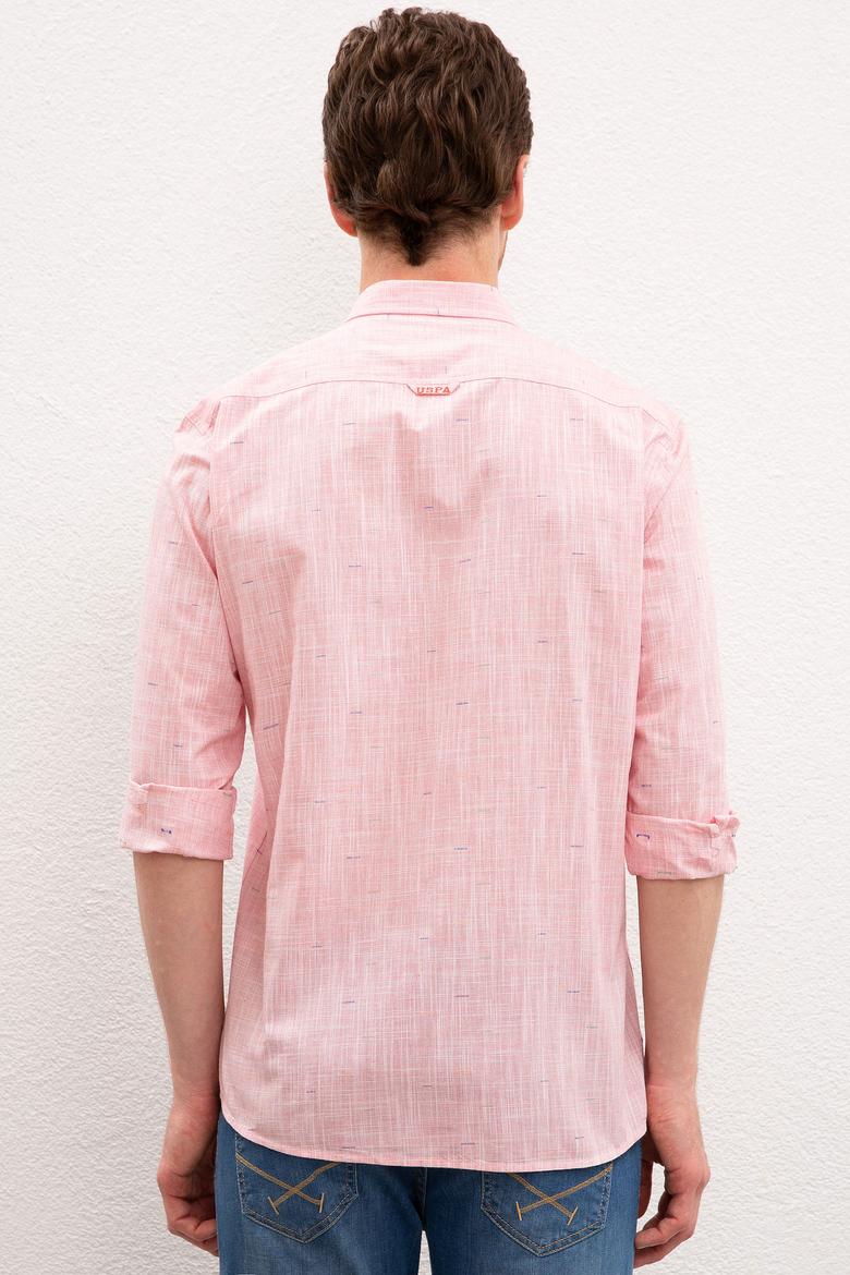 Erkek Kırmızı Gömlek Uzunkol - 50199737010