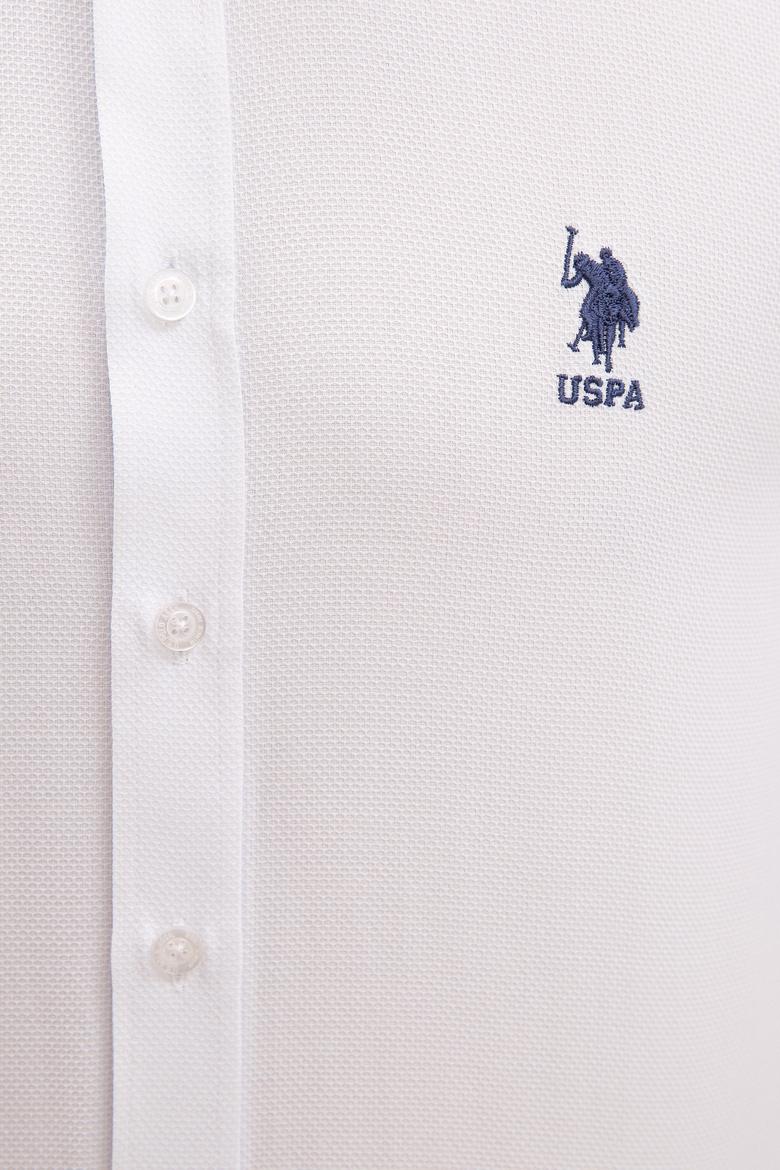 Erkek Beyaz Gömlek Uzunkol Basic - 50201622012