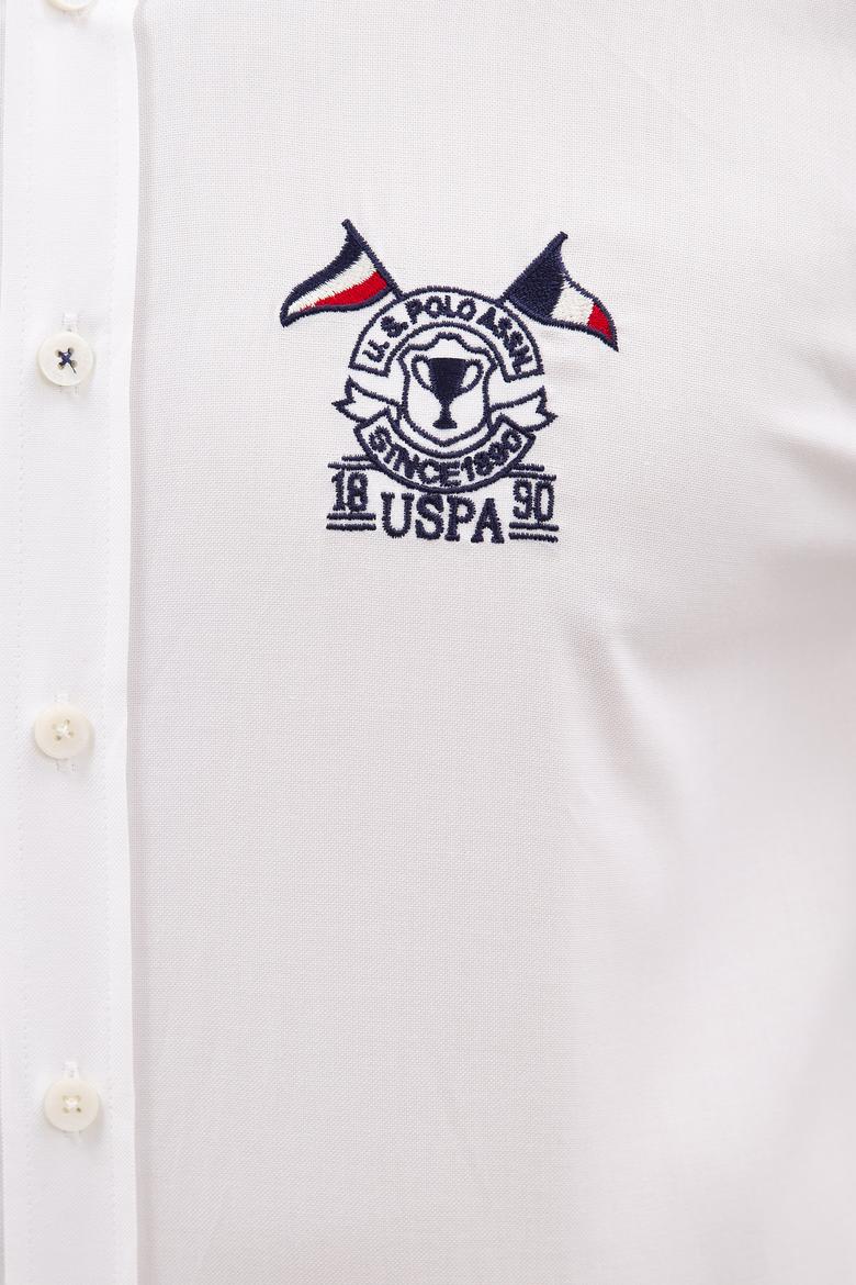 Erkek Beyaz Gömlek Uzunkol - 50202386014