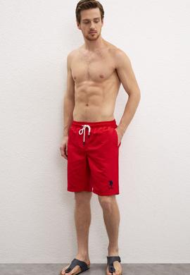 Erkek Kırmızı Deniz Şortu - 50218307008