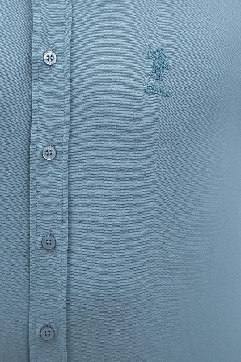 Erkek Yeşil Gömlek Uzunkol Basic - 50205843047