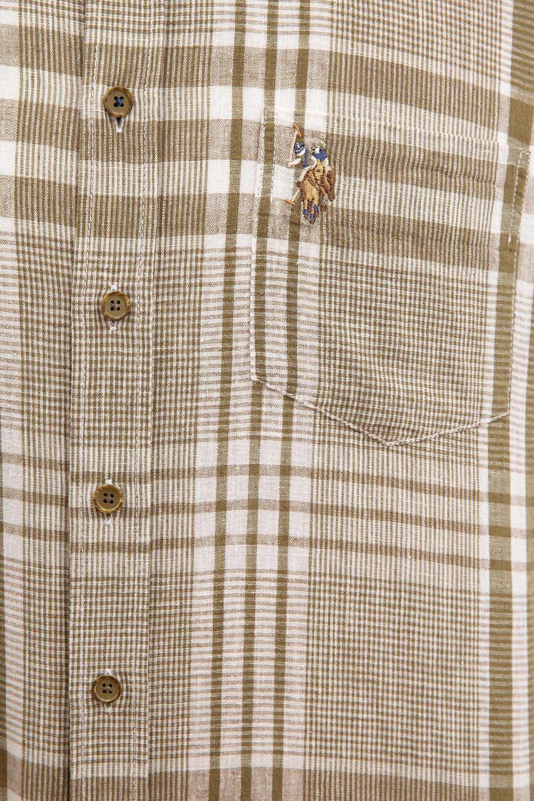 Erkek Yeşil Gömlek Uzunkol - 50218687012