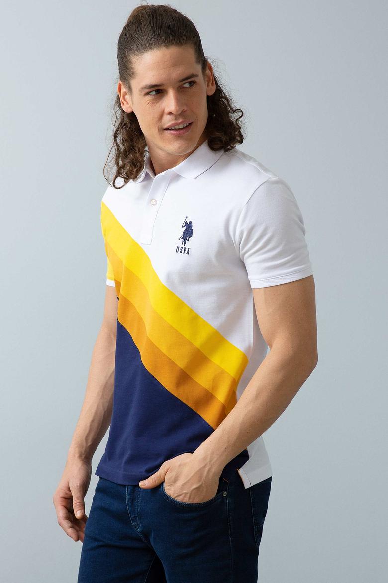 Erkek Sarı  Polo Yaka T-Shirt