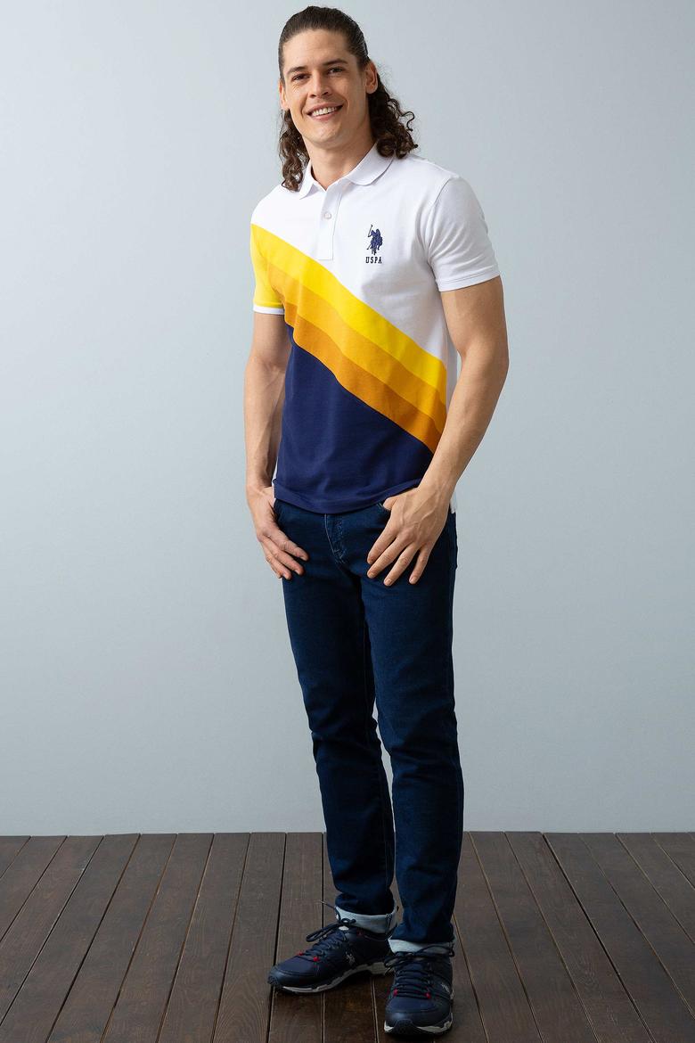 Erkek Sarı  Polo Yaka T-Shirt - 50199793016