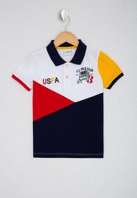 Erkek Çocuk Lacivert Polo Yaka Tişört - 50220267012