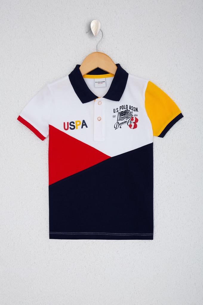 Erkek Çocuk Lacivert Polo Yaka Tişört