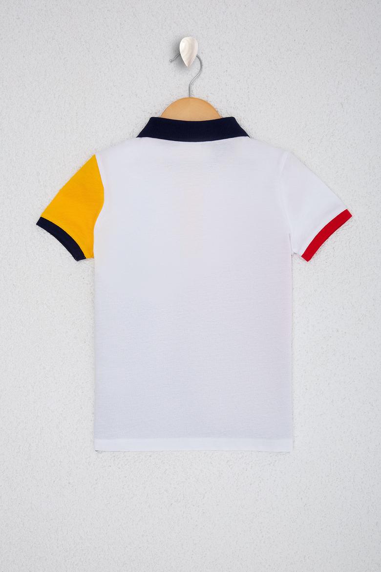 Erkek Çocuk Lacivert Polo Yaka Tişört - 50220267012