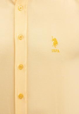 Erkek Sarı Gömlek Uzunkol Basic - 50201622137