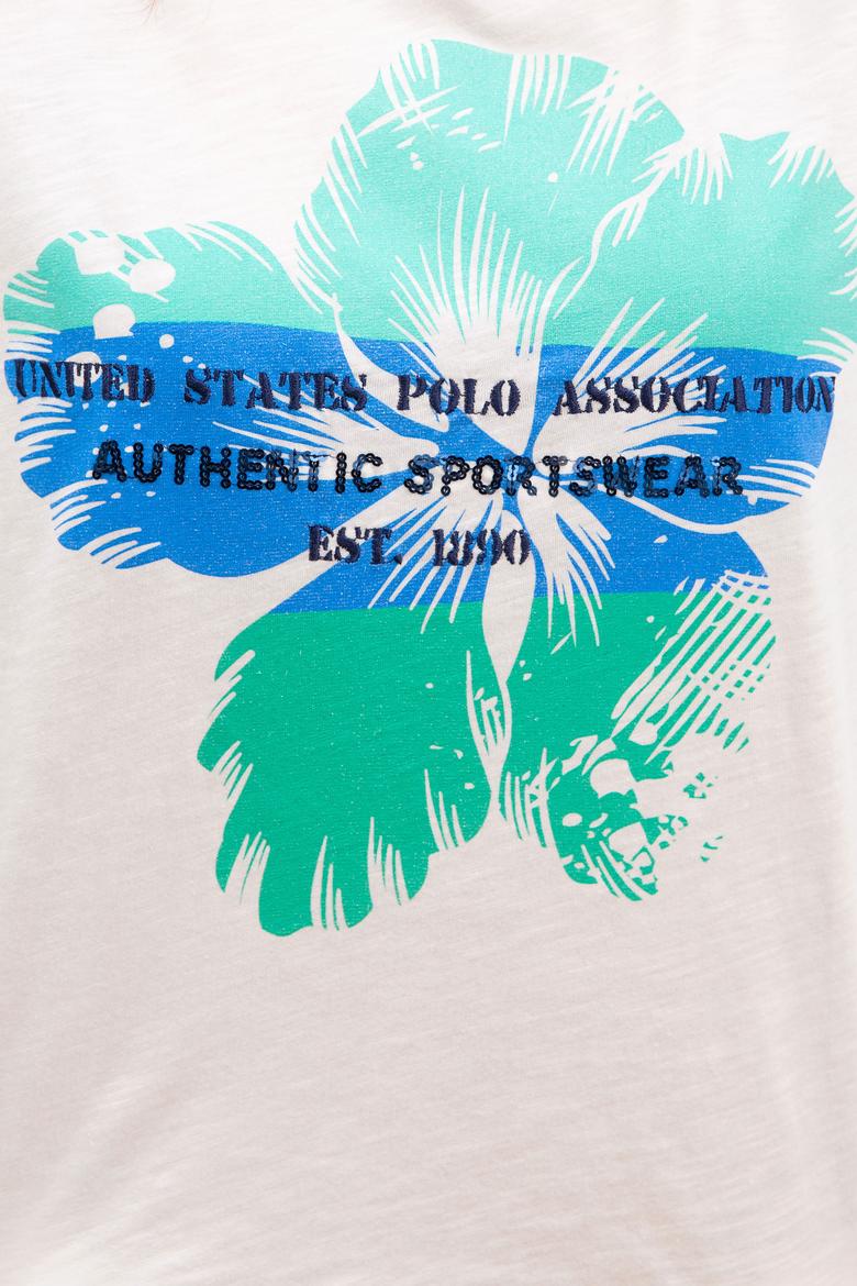 Kadın Beyaz T-Shirt - 50217703002