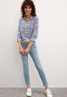 Kadın Açık Mavi Jean Pantolon - 50220163002