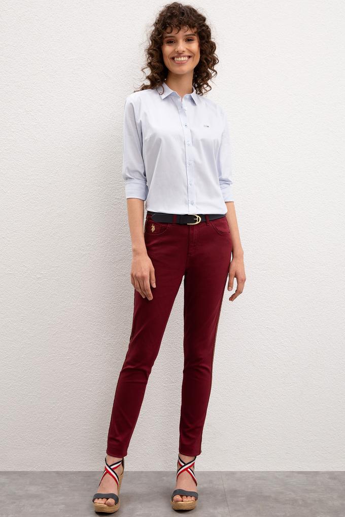 Kadın Bordo Pantolon