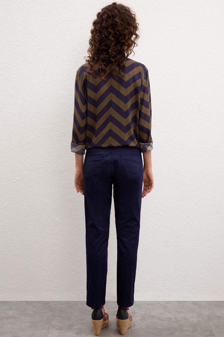 Kadın Lacivert Pantolon - 50222819002